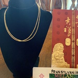 XSOLDX 30 inch 14K Yellow Gold